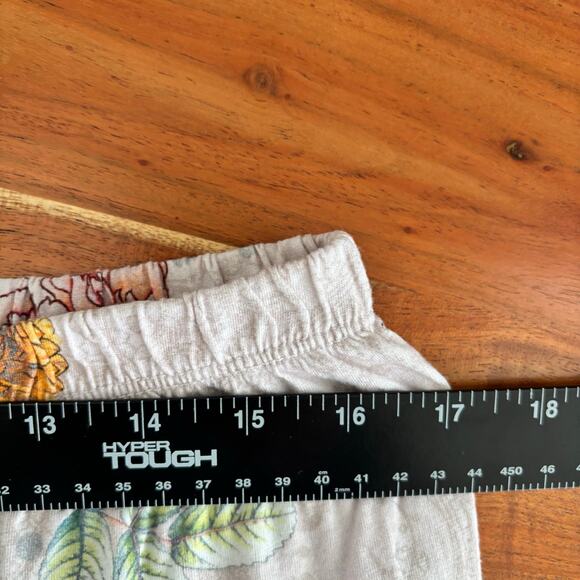 Johnny Was Carly Pajama Set Rosas Floral Print Soft Pink Matching Set Size XXL - Picture 13 of 14